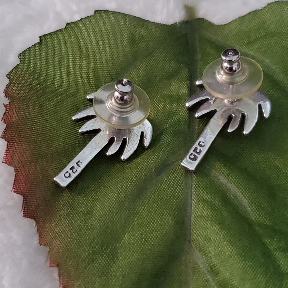 .925 Sterling Silver Earrings - Picture 5 of 5